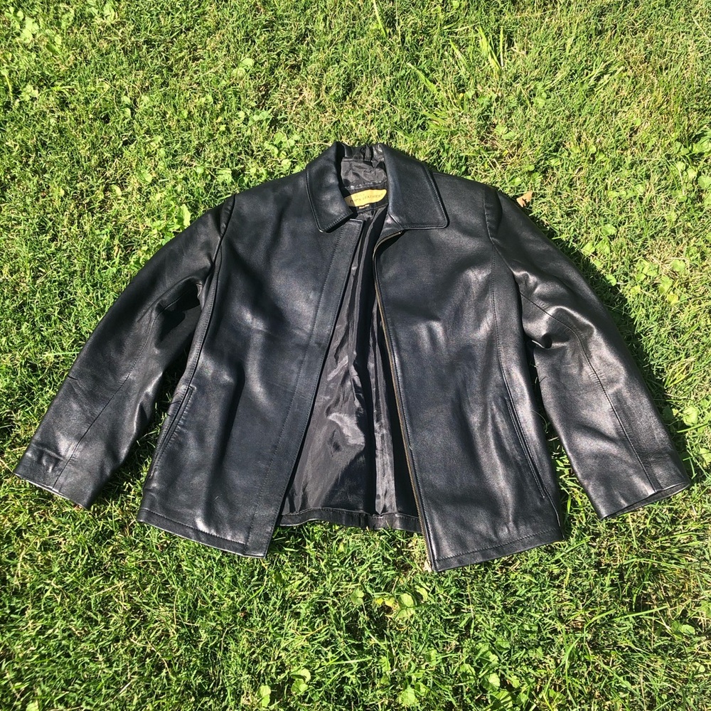 Real genuine pop’s leather jacket